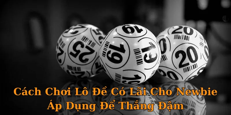 Cách Chơi Lô Đề Có Lãi Cho Newbie Áp Dụng Để Thắng Đậm